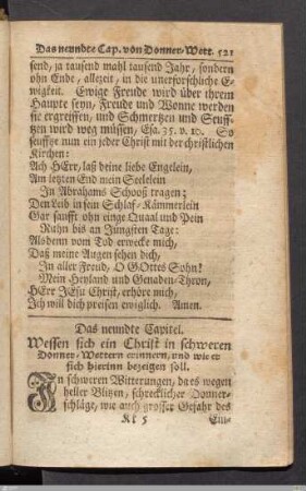 Das neundte Capitel.
