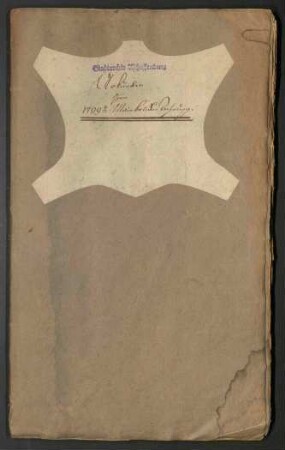 Urkunden zur Mainbrückenrechnung des Jahres 1799