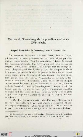 Maîtres de Nuremberg de la première moitié du XVIe. siècle