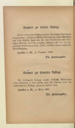 Vorwort zur siebenten Auflage