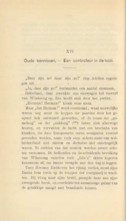 XVI. Oude kennissen. - Een controleur in de kooi