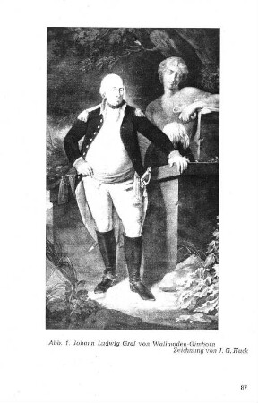 Abb. 1. Johann Ludwig Graf von Wallmoden-Gimborn