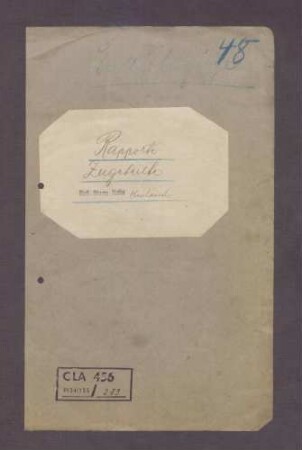 Rapporte, Zugeteilte des Badischen Sturm-Bataillons Kurland