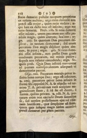 118-126, Objic. 1mo. Peccatum mortale privat ...