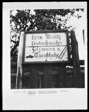 Schrifttafel