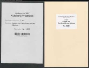 Amt Vlotho - Vogtei Vlotho: Landmessungs- und Taxationskataster