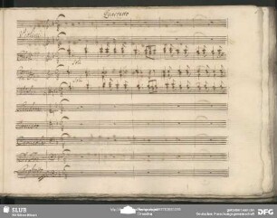 Quartetto: "Vieni vieni o gran Sabino"