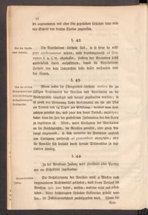§. 42. Von den Appellations-Urtheilen.