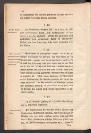 §. 42. Von den Appellations-Urtheilen.