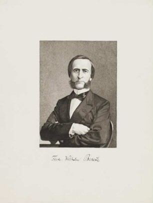 Icones Professorum Marpurgensium — Bildnis des Friedrich Wilhelm Beneke (1824-1882)
