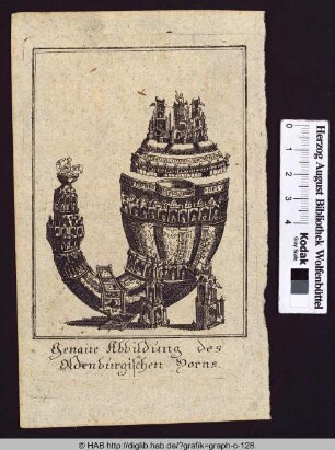 Genaue Abbildung des Oldenburgischen Wunderhorns