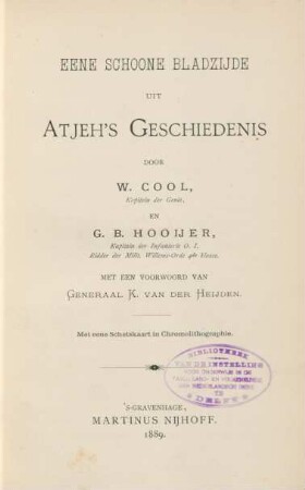 Eene schoone bladzijde uit Atjeh's geschiedenis