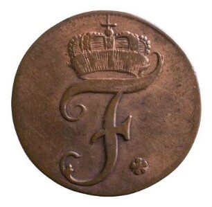 Münze, Pfennig, 1753