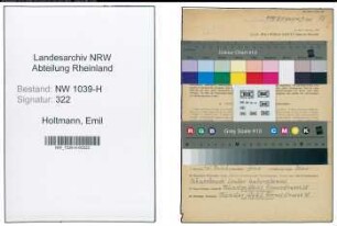 Entnazifizierung Emil Holtmann , geb. 05.12.1890 (Beamter)