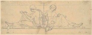 Bildende Kunst und Musik (Entwurf für die Dresdner Gemäldegalerie?)
