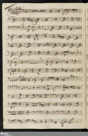503. Aria: Non fugge il buon guerriero / Anfossi, P.