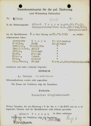 Tornau, Albert