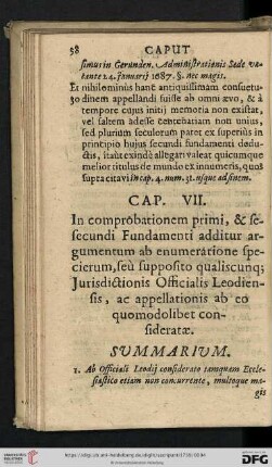 Cap. VII
