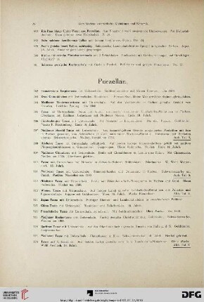 Porzellan (Nr. 702-798)