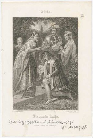 Göthe, Torquato Tasso : [Illustration]