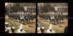 Prinz Eugens Truppen, Zeit Kaiser Karls VI., Kaiserhuldigung, Wien