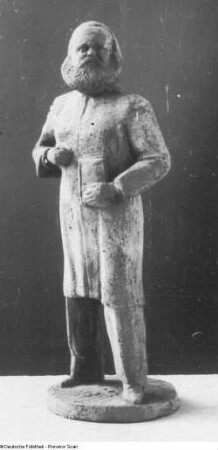 Statuette des Philosophen und Nationalökonomen Karl Marx