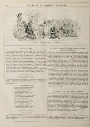 King Hudson's levee