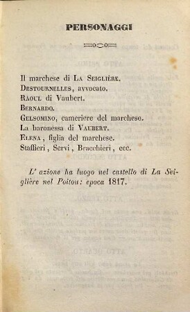 Madamipella di La Seiglière : commedia in quattro atti