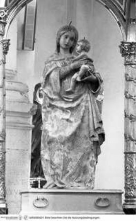 Marienstatue, Maria mit Kind