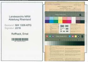 Entnazifizierung Ernst Roffhack , geb. 09.10.1919 ()