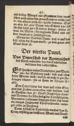 Der vierdte Punct.