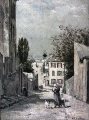 Rue de Norvins, Montmartre