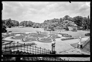 Dresden, Palais im Großen Garten, Blick vom Palais