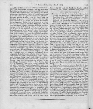 Büsching, J. G. G.: Abriss der Deutschen Alterthums-Kunde, zur Grundlage von Vorlesungen bestimmt. Mit einer Charte des alten Germaniens. Weimar: Industrie-Comptoir 1824