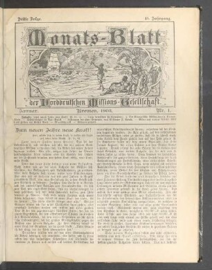 Januar. 1903. Nr. 1