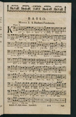 1-12, Missa I. - Missa II.