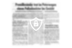 Promillesünder trat im Peterwagen einem Polizeimeister ins Gesicht