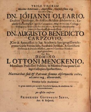 De Raptu Ernesti & Alberti Sereniss. Saxon. Duc.