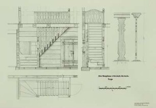 Ebersbach/Oberlausitz: Treppe des Mangelhauses