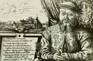 Bildnis des Nürnberger Theologen Hieronymus Schurrstab