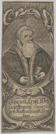 Bildnis des Johann Arndt