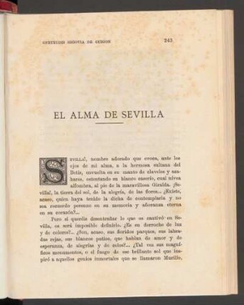 El alma de Sevilla