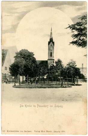 Die Kirche zu Paunsdorf bei Leipzig [Kirchenbilder von Sachsen]