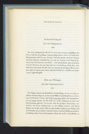 Wilhlem Raabe