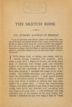 The sketch book