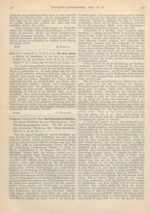 447-450 [Rezension] Treppner, Max, Das Patriarchat von Antiochien
