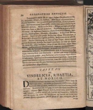 Caput VII. De Vindelicia, Rhaetia, Et Norico