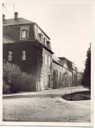Stadthalle um 1950. Detmold. Schlossplatz