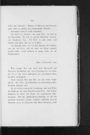 Den 9. Dezember 1905