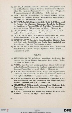 Glas (Nr. 70-93)